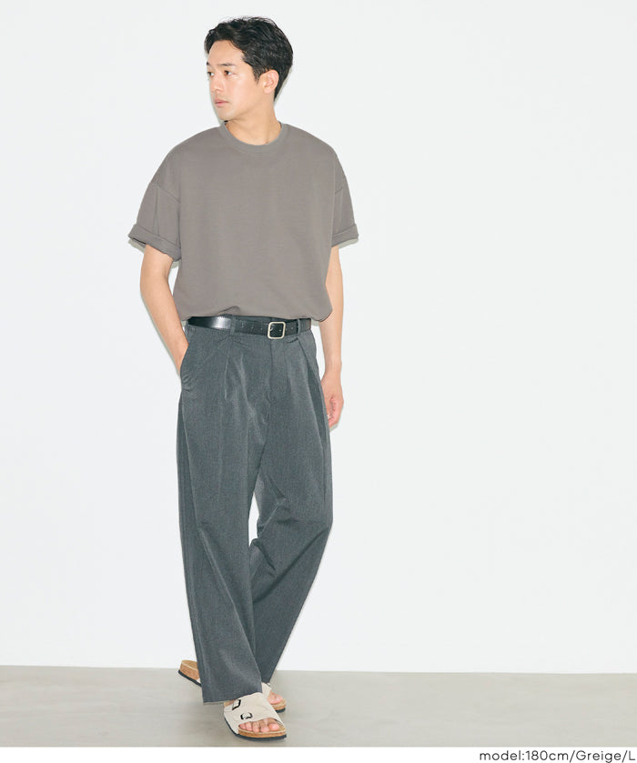 男裝柔軟棉質短袖上衣 T-shirt
