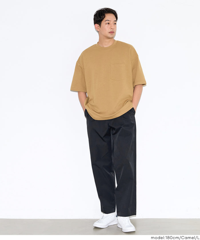 男裝涼感綿胸前口袋上衣 (Pocket T-Shirt for Men)