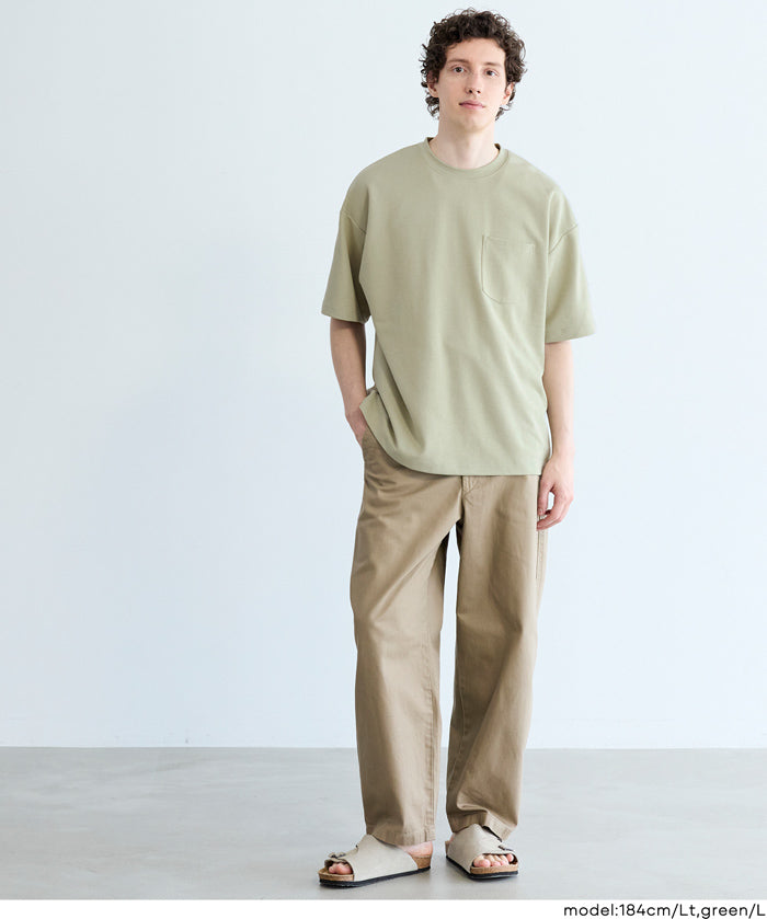 男裝涼感綿胸前口袋上衣 (Pocket T-Shirt for Men)