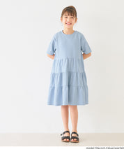 童裝【壓紋機能】蛋糕連衣裙