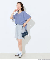 日系通勤V領蝙蝠袖上衣 (V-neck dolman sleeve blouse)