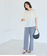 日系通勤V領蝙蝠袖上衣 (V-neck dolman sleeve blouse)