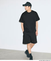男裝【柔軟太空棉】素色短袖上衣 (Light soft jersey T-shirt)