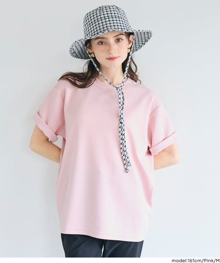 男裝【柔軟太空棉】素色短袖上衣 (Light soft jersey T-shirt)