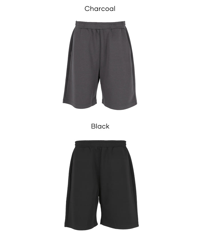 男裝【柔軟太空棉】素色短褲 (Light Soft Jersey Shorts)