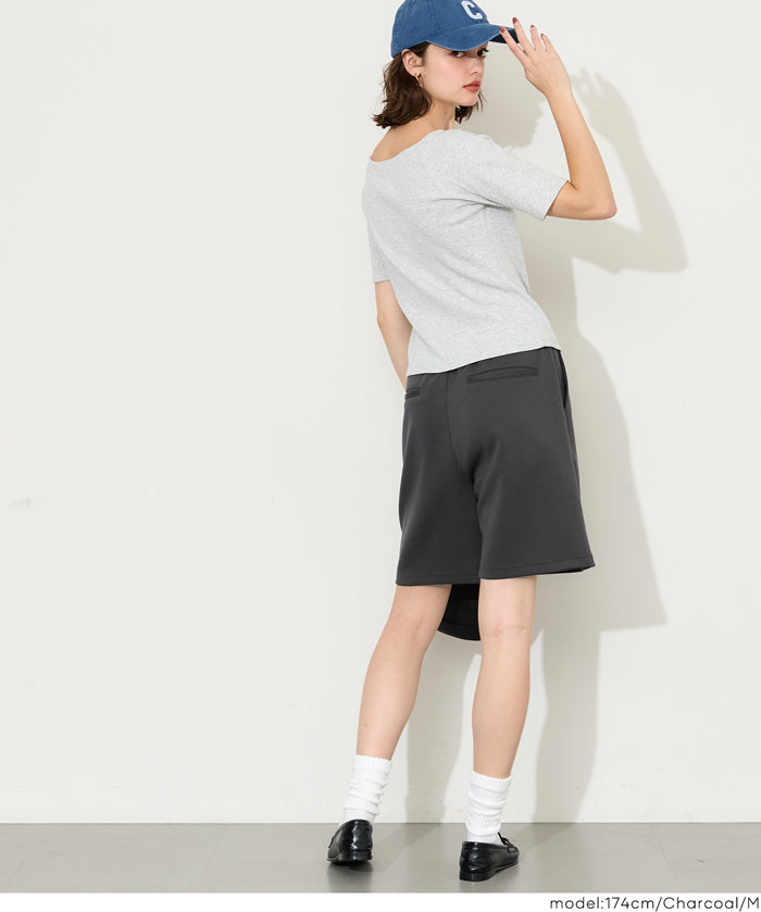 男裝【柔軟太空棉】素色短褲 (Light Soft Jersey Shorts)
