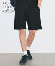 男裝【壓紋機能】素色短褲 (Light embossed shorts)