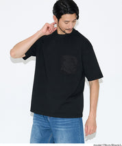 男裝造型口袋短袖上衣 (Multi-pocket T-shirt)