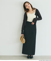輕薄螺紋U領開衫 (Sheer Rib Cardigan)