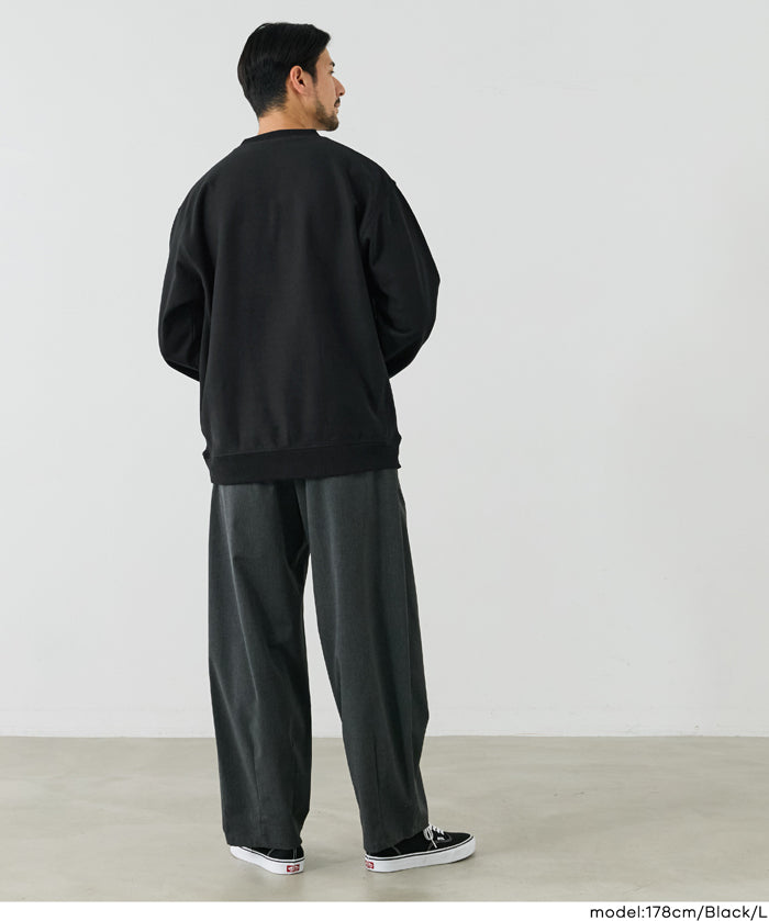男裝胸口圖案黏質衛衣
