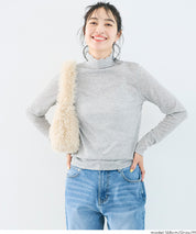 【早秋新品】 透膚木耳邊長袖上衣