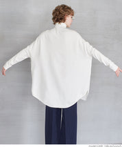 Turtleneck knit tunic