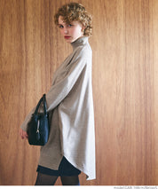 Turtleneck knit tunic