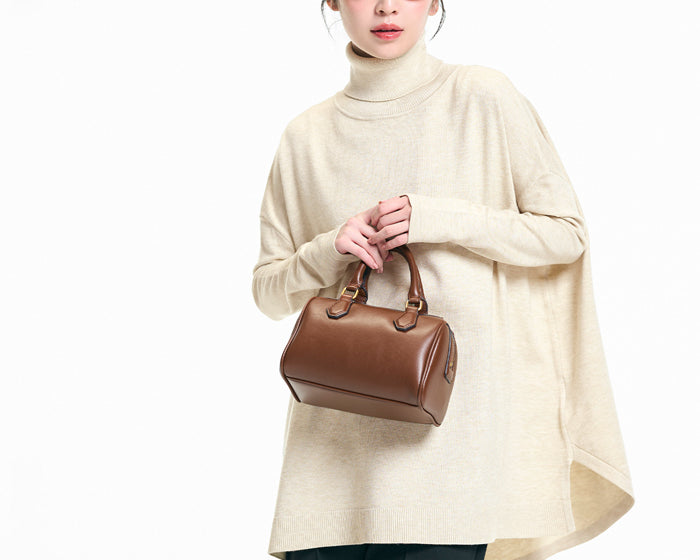Turtleneck knit tunic