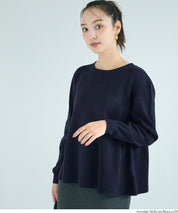 甜美氣質珍珠點綴針織娃娃上衣