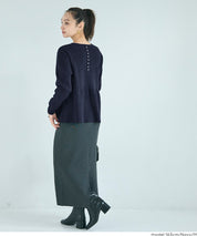 甜美氣質珍珠點綴針織娃娃上衣