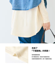 Crew neck knit tunic