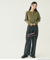 Gold button knit cardigan