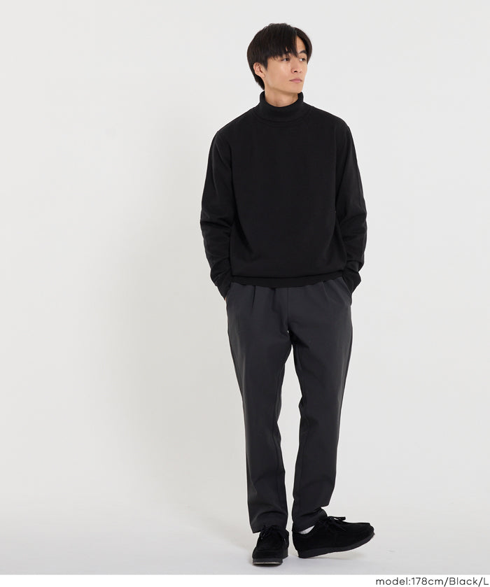 男裝高領針織毛衣