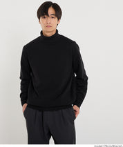 男裝高領針織毛衣