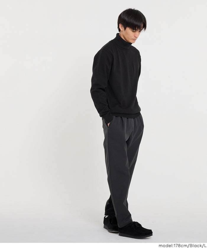 男裝高領針織毛衣