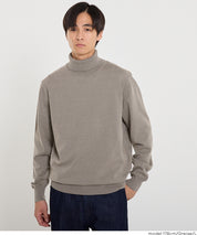 男裝高領針織毛衣