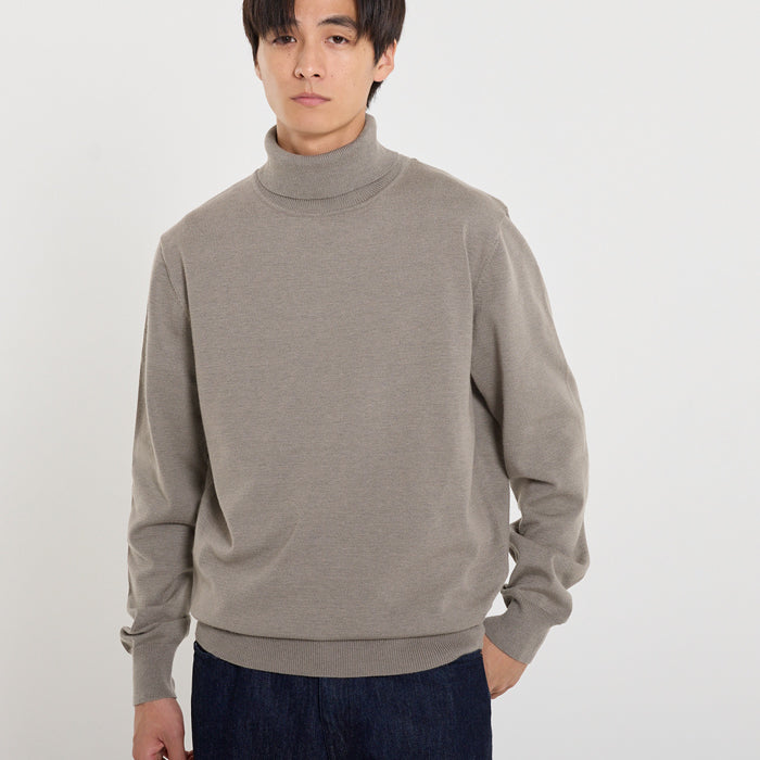 男裝高領針織毛衣