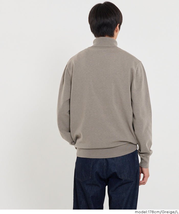 男裝高領針織毛衣