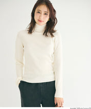 輕量 基礎百搭長袖高領針織上衣