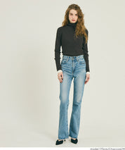 輕量 基礎百搭長袖高領針織上衣