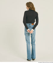 輕量 基礎百搭長袖高領針織上衣