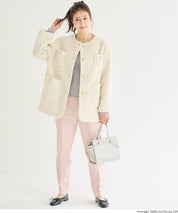 輕量 基礎百搭長袖圓領針織上衣