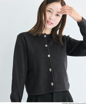 造型金扣氣質針織外套