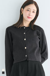造型金扣氣質針織外套