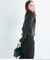 造型金扣氣質針織外套