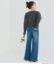 Lightweight knit cardigan with gold buttons for spring